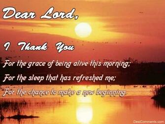 Thank You Lord Desicomments