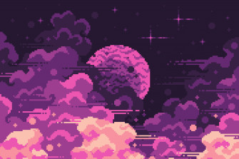 Artistic Pixel Art HD Wallpaper