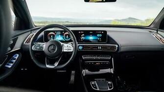 Mercedes Benz Eqc 4matic Amg Line 4k Interior Wallpaper