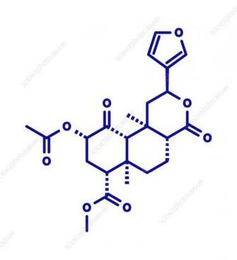 Salvinorin A Entheogen Molecule Stock Image C045