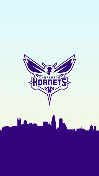 Charlotte Hornets Basketball Phone Background