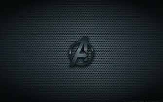 Wallpaper The Avengers Black Version Logo By Kalangozilla On