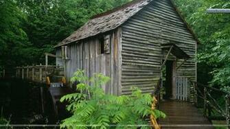 John P Cable Grist Mill Cades Cove Great Smoky Mountains Wallpaper