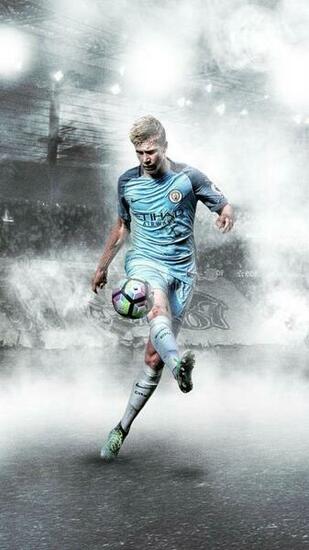 Footy Wallpaper On Kevin De Bruyne iPhone