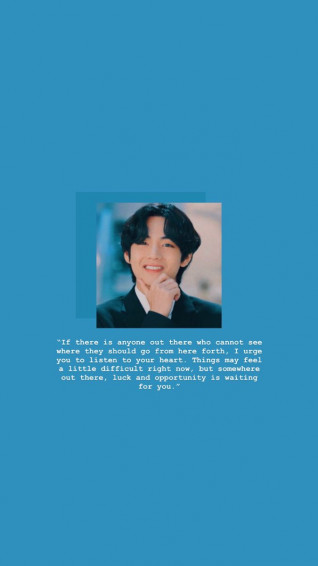 Taehyung Wallpaper Bts Quotes Cheer Up Meaningful Lyrics