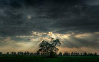 Background Light Through Clouds Cool Background And
