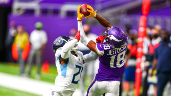 Justin Jefferson Highest Graded Rookies Through Week