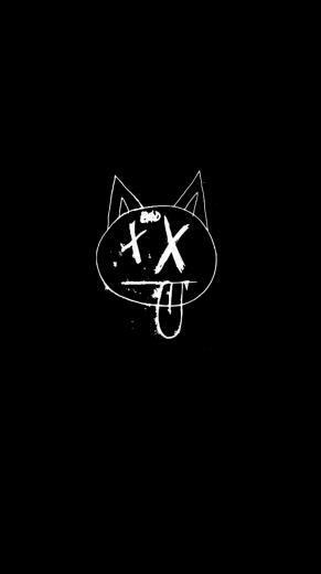 Xxxtentacion Bad Vibes Forever Cat X In Screen Wallpaper