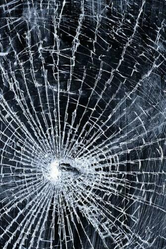 Broken Screen iPhone Wallpaper