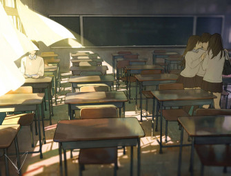 Anime School Scenery Wallpaper