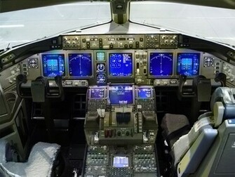 Airplane Cockpit Wallpaper