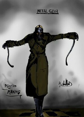 Psycho Mantis W Colour By Mikewalters