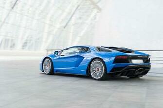 Lamborghini Aventador S Rear Three Quarter Motor