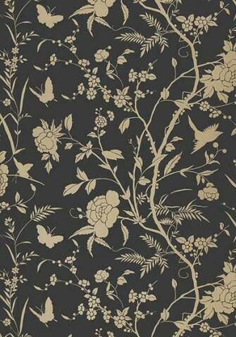 Simplified Silhouette Of Our Cantonese Wallpaper From The Tea House