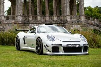 Porsche Ruf Ctr3 White Wallpaper In