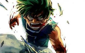 Angry Anime Boy My Hero Academia Izuku Midoriya Wallpaper