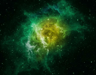 Green Nebula Wallpaper Pics About Space