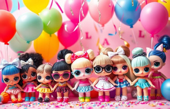 L O Surprise Dolls Wallpaper