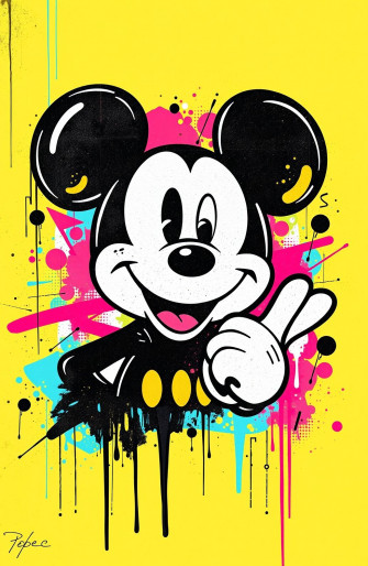 Mickey Mouse Dope Wallpaper