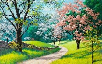 Spring Wallpaper For Computer Which Is Under The