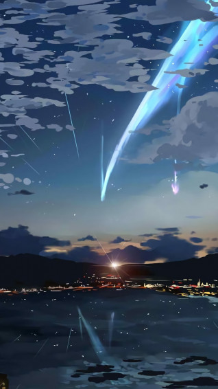 Anime Sky iPhone Wallpaper For Your