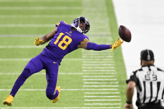 Astonishing Justin Jefferson Vikings Wallpaper