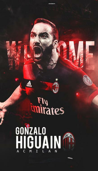 Gonzalo Higuain Wallpaper Welcome Milan By