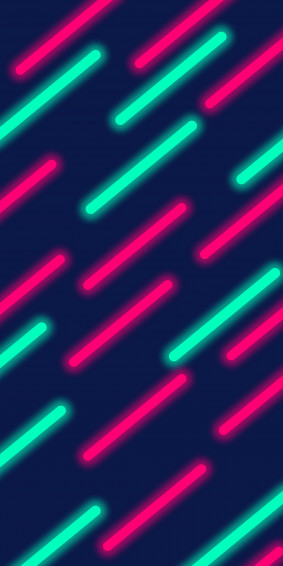 Pink And Green Neon Aesthetic iPhone Wallpaper