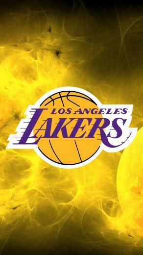 Lakers iPhone Screen Lock Wallpaper Nba