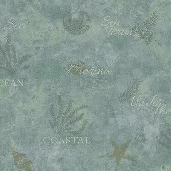 Fashions Sand Dollar Marina Scenic Seaside Wallpaper Walmart