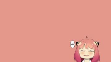 Anya Heh Wallpaper Enlarged To Desktop Size R Spyxfamily