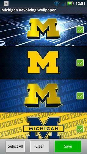 Michigan Wolverines Revolving App For Android