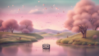 Pastel Lofi Wallpaper
