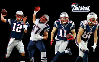 Brady Gronk Edelman And Amendola Ne Pats Png By