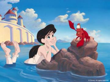 The Little Mermaid Wallpaper Melody