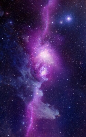 Galaxy Background For Purple