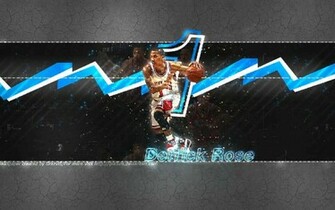 Derrick Rose Bulls Blue Thunder Chicago Wallpaper