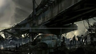 Post Apocalyptic Wallpaper April