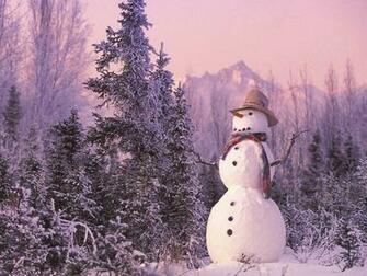 Snowman Desktop Wallpaper And Background Screensavers