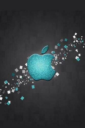 Black Textured Apple iPhone Wallpaper HD Background