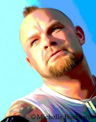 Ivan Moody Digital Painting By Masharia
