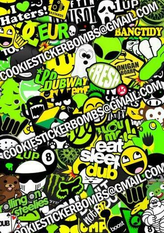 Sticker Bomb Wallpaper By