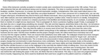 Essay For The Yellow Wallpaper