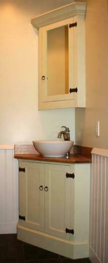 Furniture Space Saver Corner Bathroom Vanity
