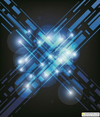 Blue Techno Background Vector