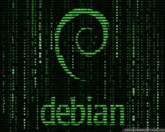 Debian Wallpaper Crazy Frankenstein