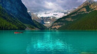 Emerald Lake Louise Canada HD Wallpaper Wallpaperfx