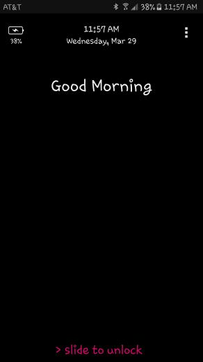 Solved Random New Lock Screen When Charging