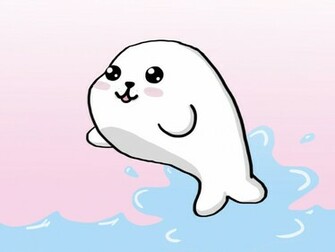 Baby Seal Wallpaper By Shadow Hunter446