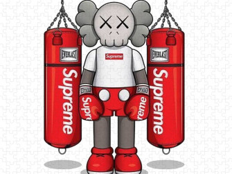 Kaws Art Style Jigsaw Puzzle By Pixels
